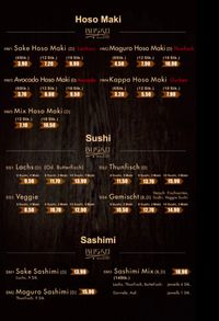 Hoso Maki &amp; Sushi &amp; Sashimi